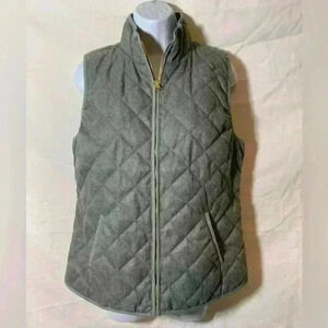 Grey Old Navy Quilted Vest